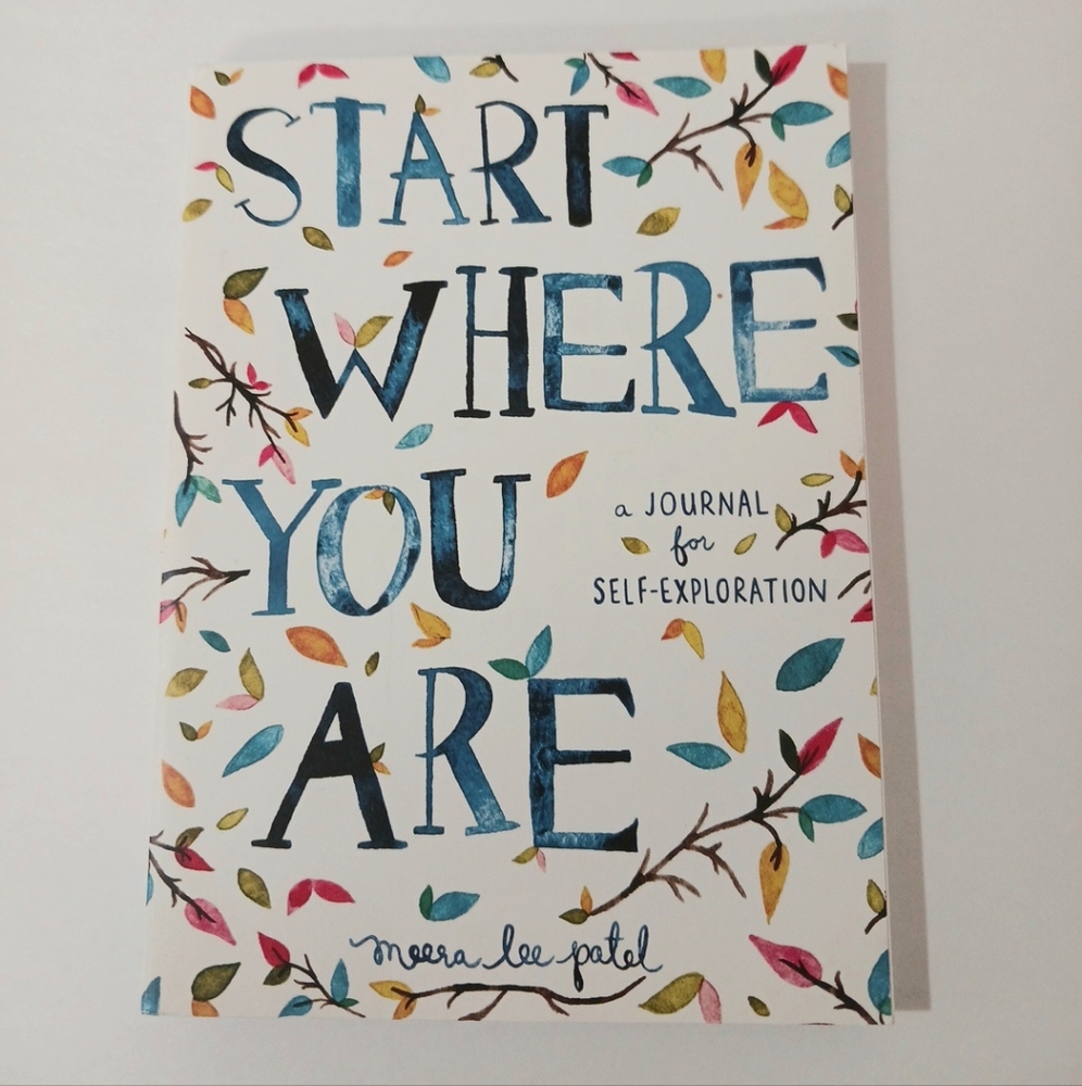 NEW Start Where You Are by Meera Lee Patel Journal Prompts Writing Drawing Gift